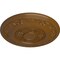 Ekena Millwork Nestor Ceiling Medallion (Fits Canopies up to 5"), Hand-Painted Smokey Topaz, 25 7/8"OD x 2 1/4"P CM25NESTF - alternate 2